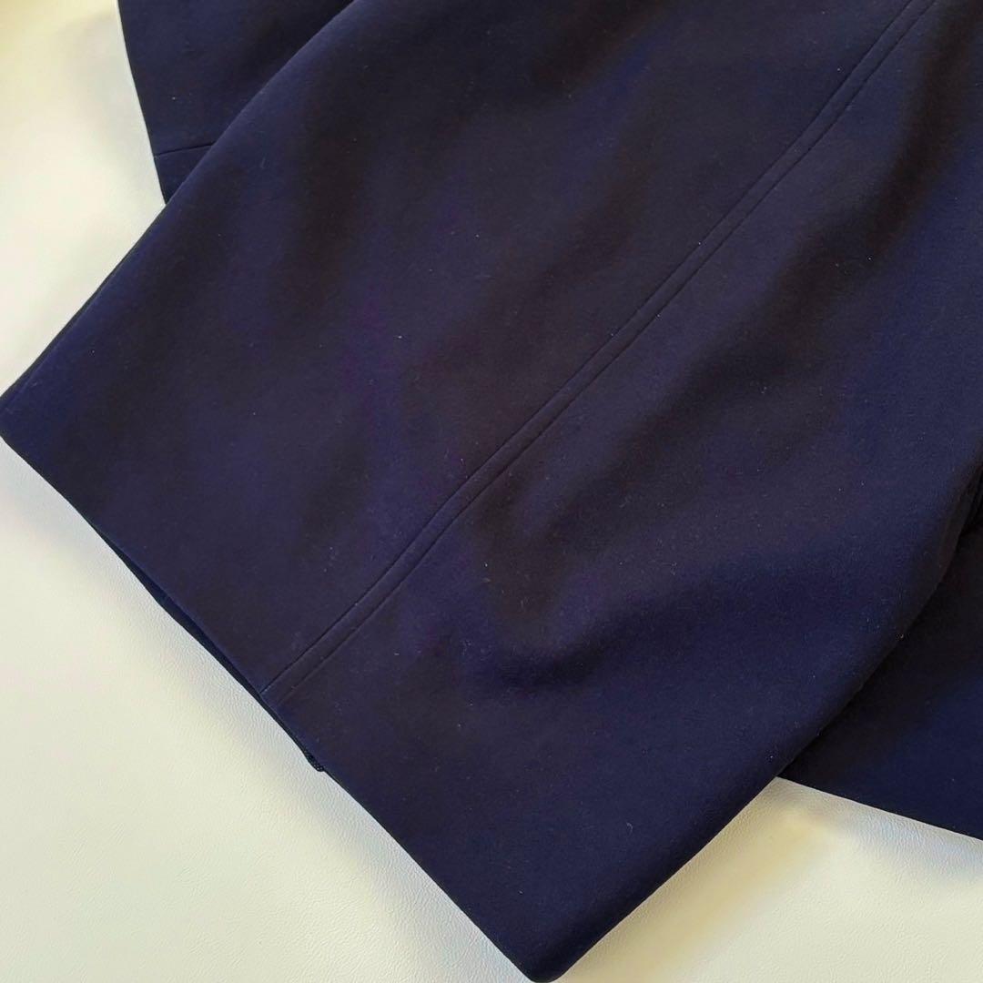 カレンソロジー メルトン オーバーサイズピーコート ネイビー