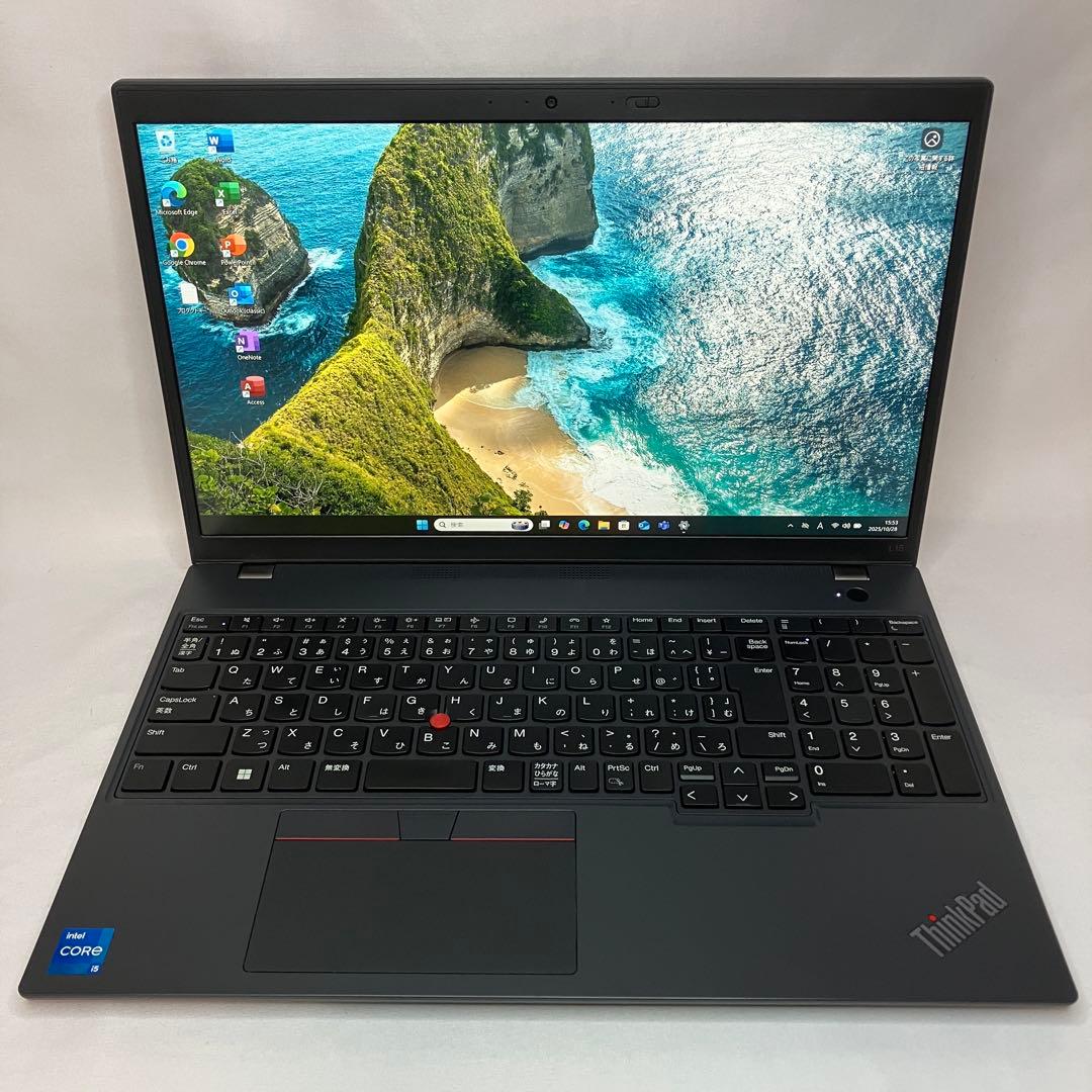 美品 ThinkPad L15 Gen3 第12世代 i5 8GB 256GB