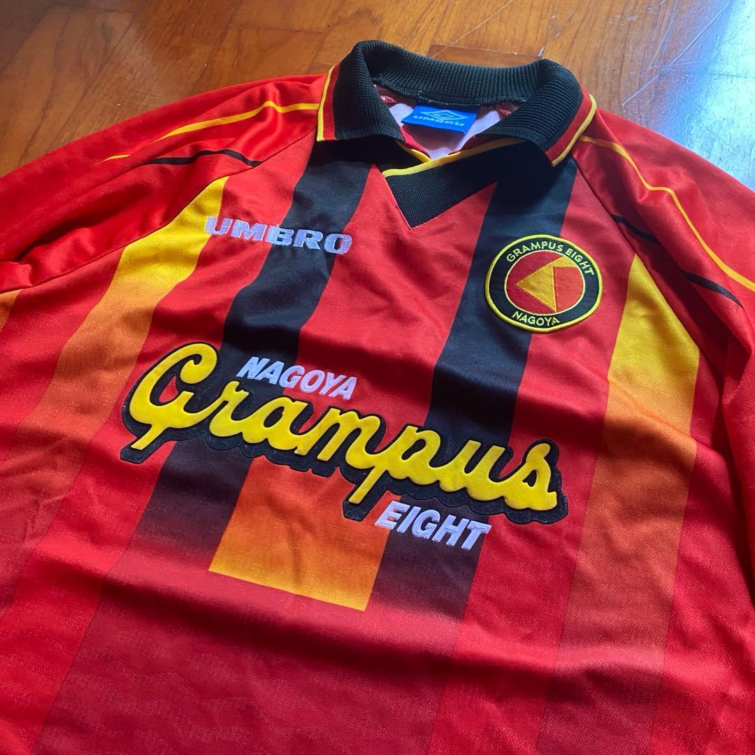 希少 名古屋グランパス 1997年上下ユニフォームセット umbro
