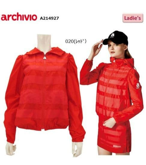 archivio アルチビオ フルジップ ブルゾン レディースゴルフウェア