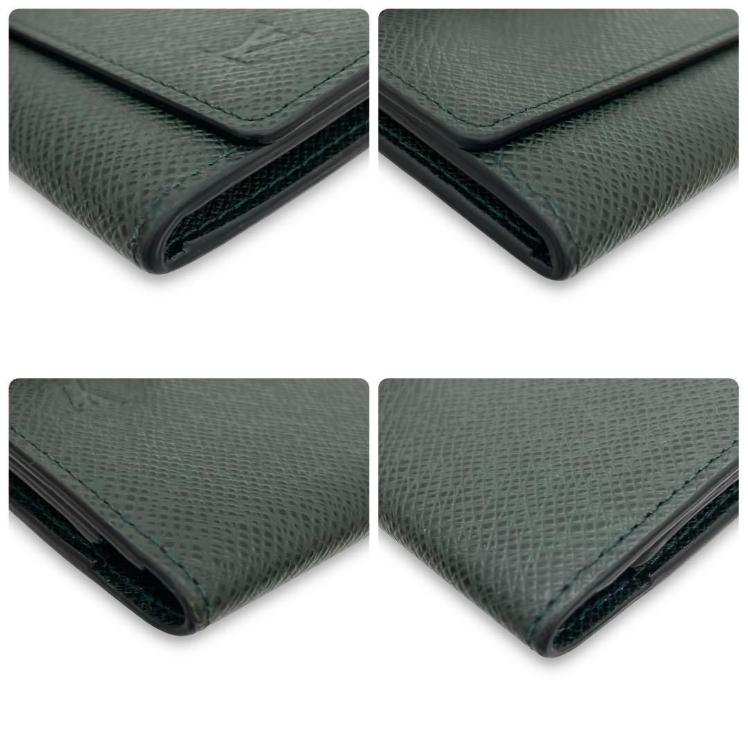 ルイヴィトン カードケース 名刺入れ タイガ エピセア グリーン アンヴェロップ