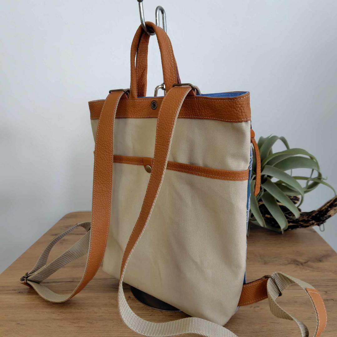 ミナペルホネン/2025tambourineタンバリンブルー/A４サイズトートリ