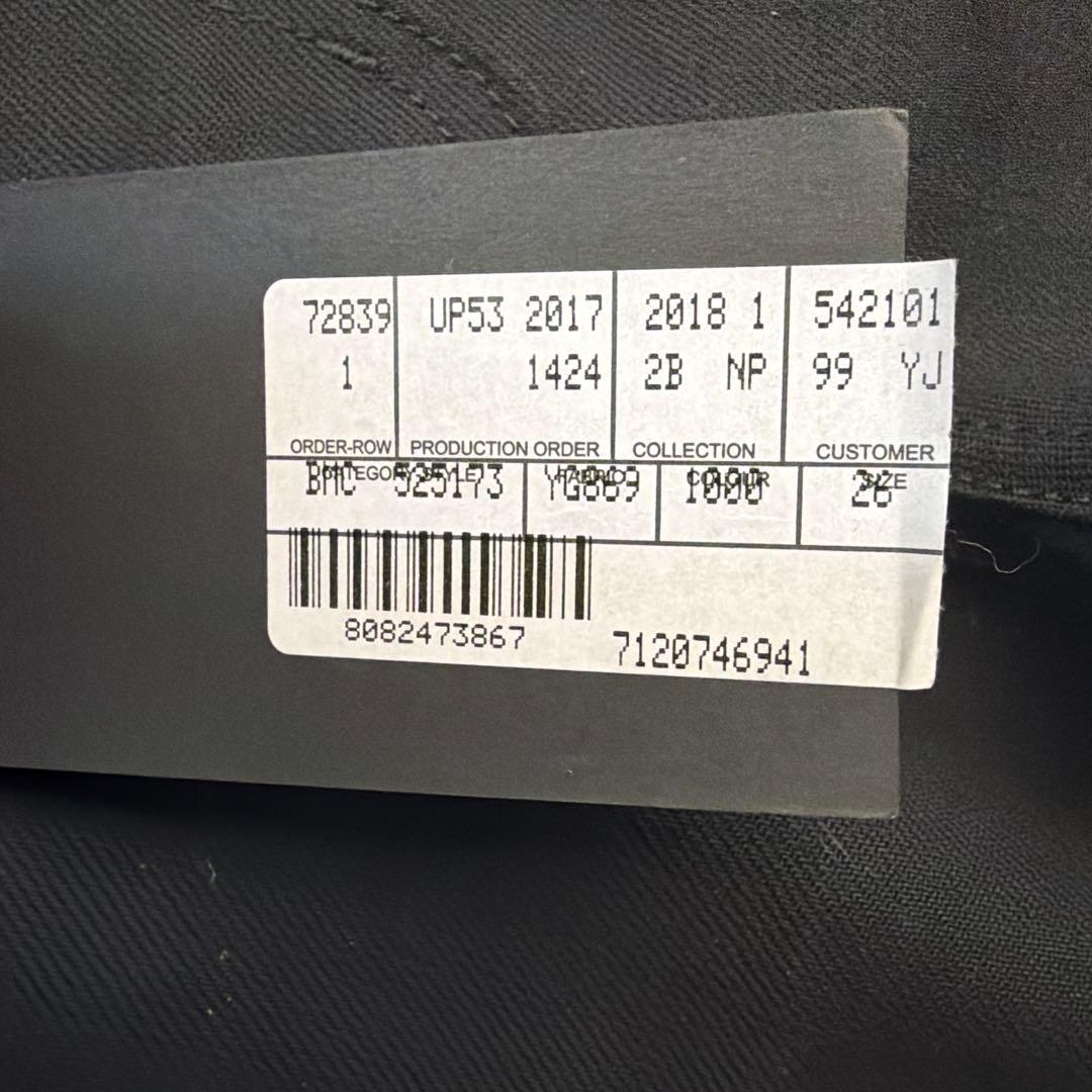 ブラック スキニーデニム 2018年コレクション