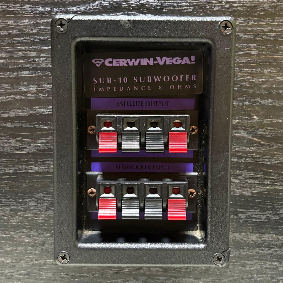 ✨送料込み✨CERWIN-VEGA サーウィンベガ SUB-10 サブウーファー