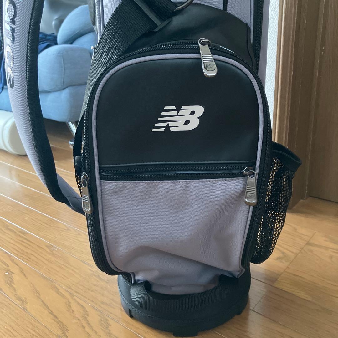 new balance ゴルフバッグ グレー
