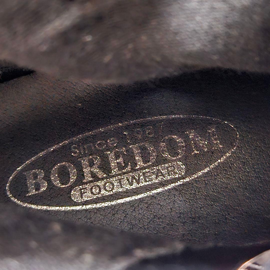 【美品】BOREDOM ボアドム サイドジップ ブーツ ブラック 27cm