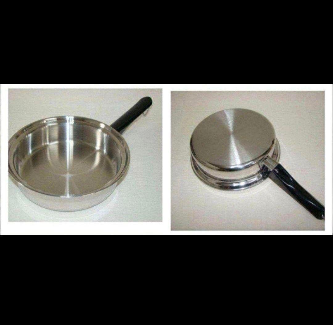 アムウェイ 美品 インダクションレンジ 対応 Amway 中フライパン 鍋@