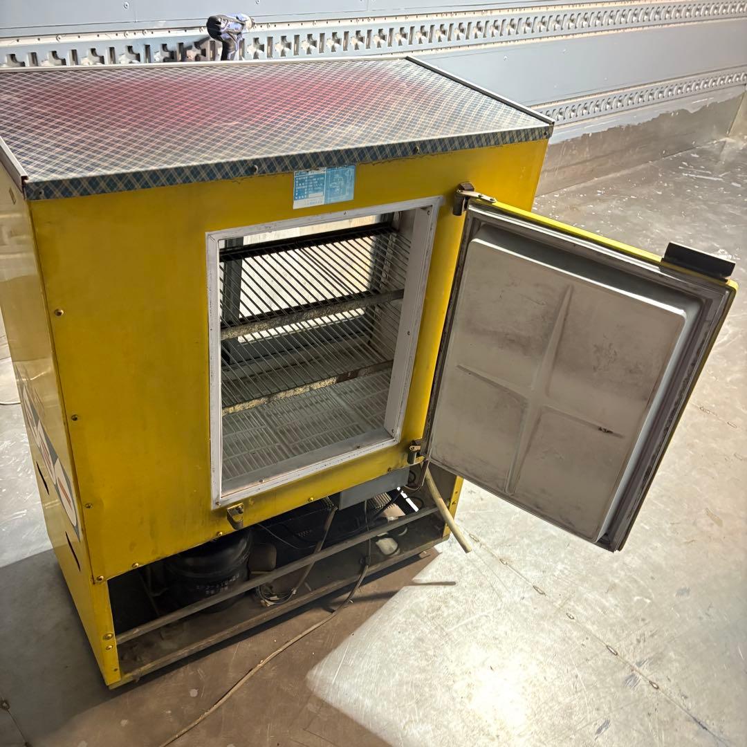 動作確認済 森永　牛乳 ショーケース マミー 冷蔵庫 昭和レトロ　森永牛乳