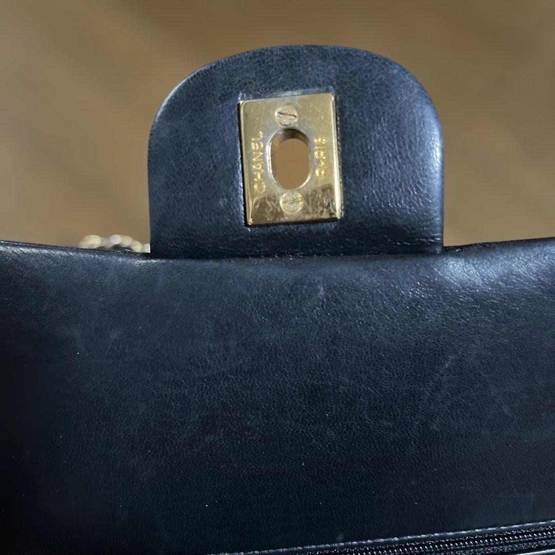 シャネル CHANEL ショルダーバッグ マトラッセ 25 Wチェーン