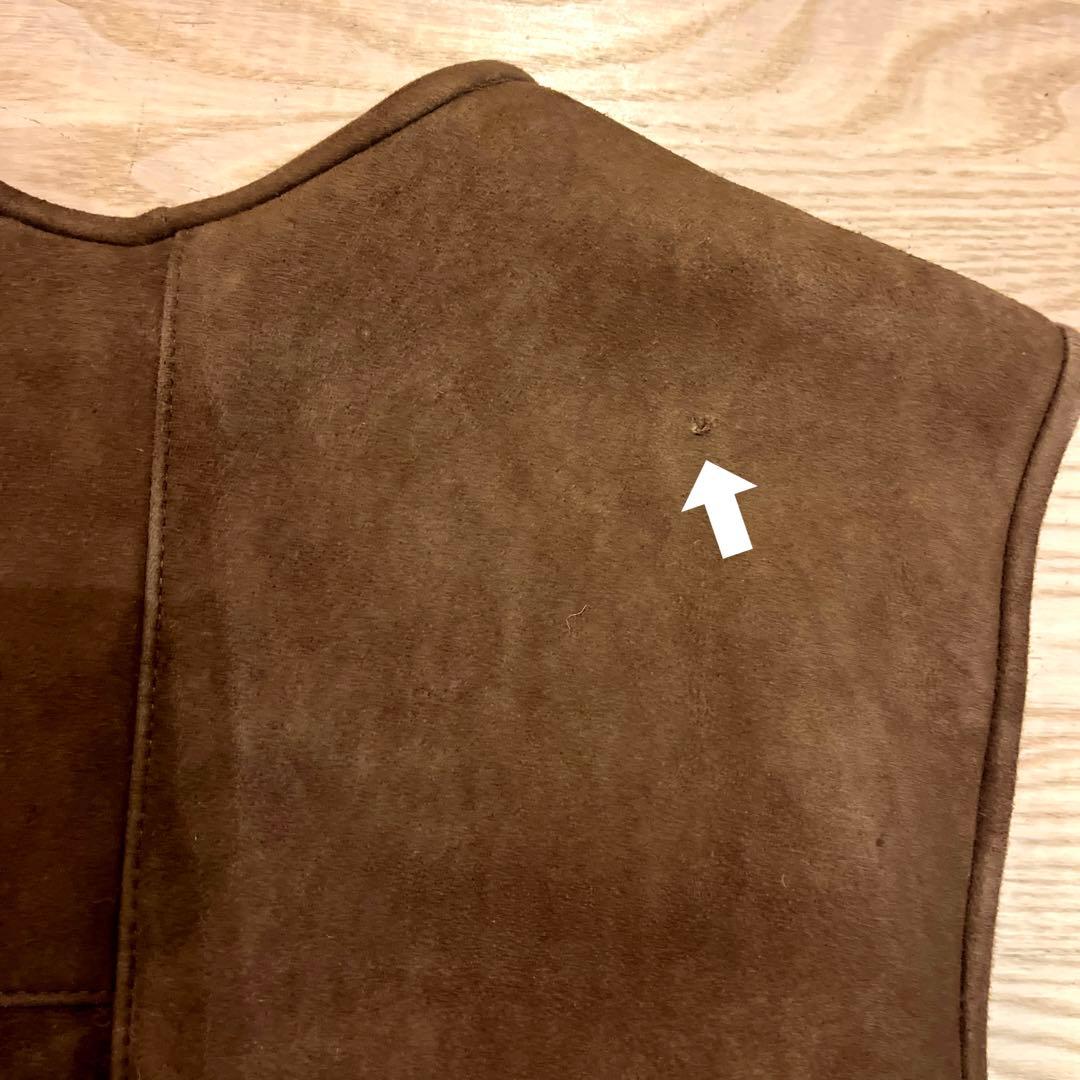 マウンテンリサーチShearing Vest” ムートンベスト　羊皮M