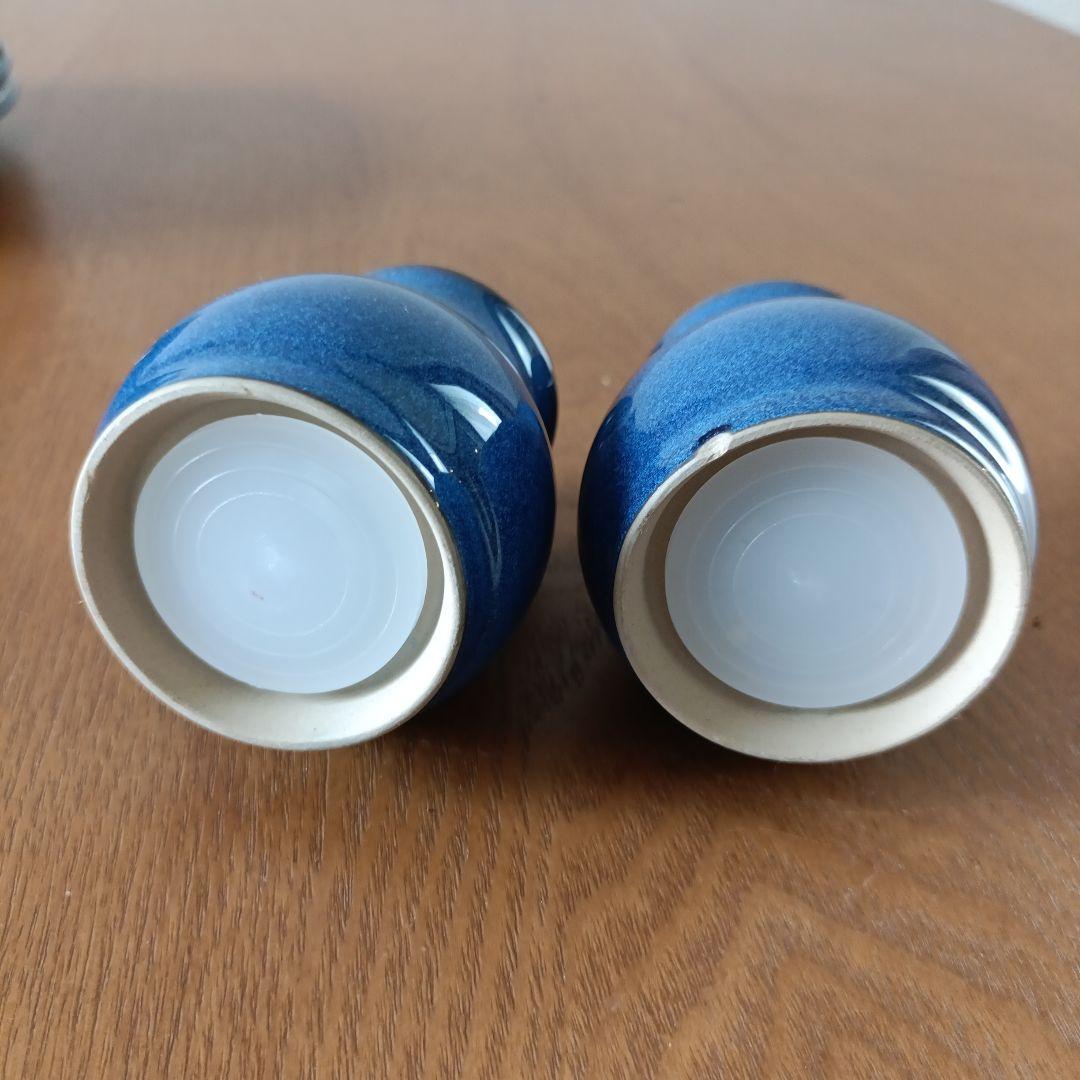 DENBY インペリアルブループレート大小各６枚セット