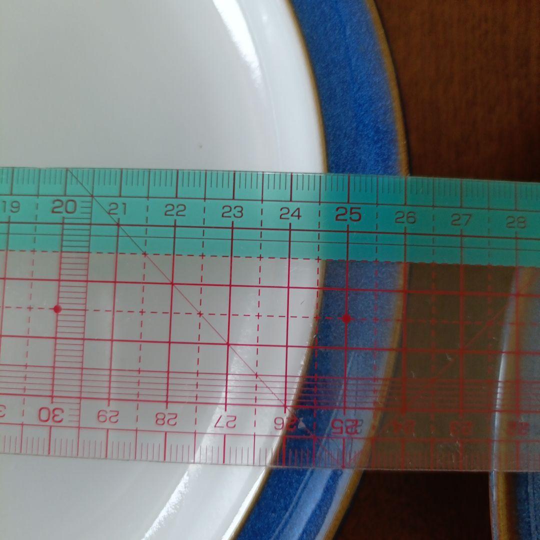 DENBY インペリアルブループレート大小各６枚セット