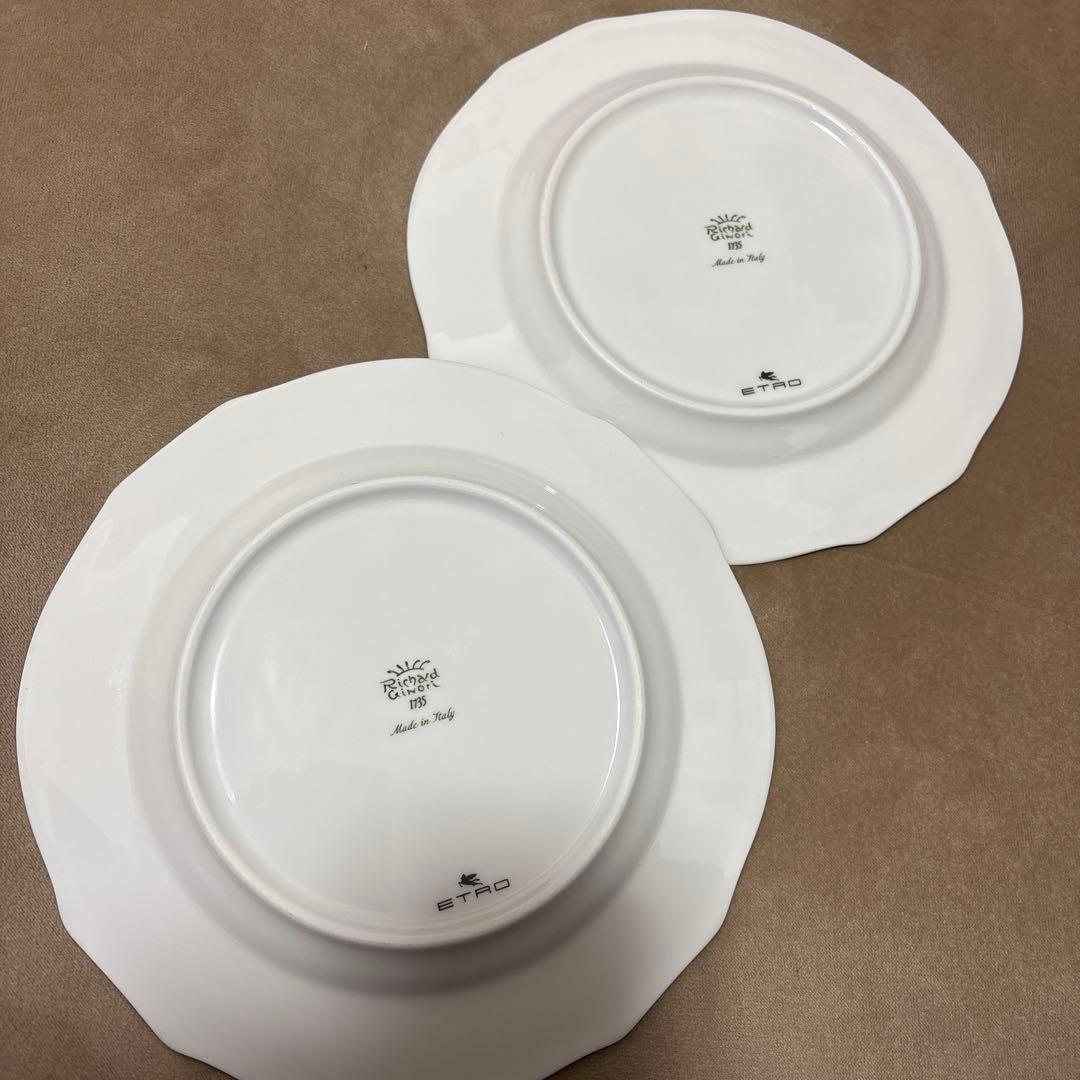 ETRO ジノリコラボ プレート 2枚セット
