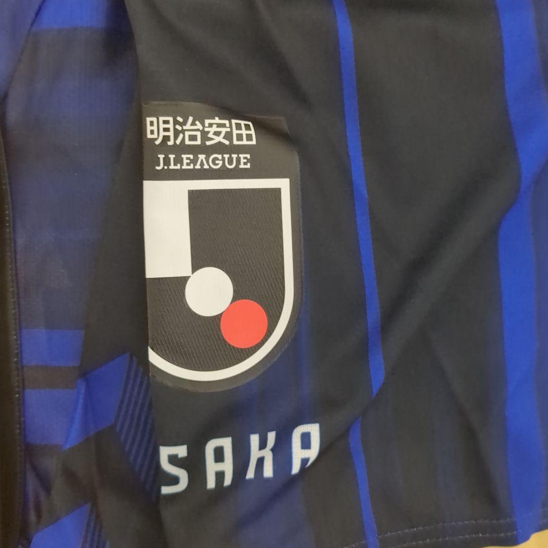 新品　ガンバ大阪　襟付きhummel サッカーユニフォーム 黒川圭介サイン入り