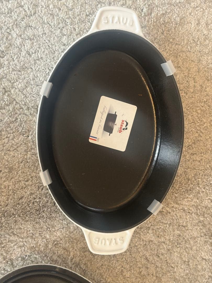 STAUB OHPホワイト生涯保証付き