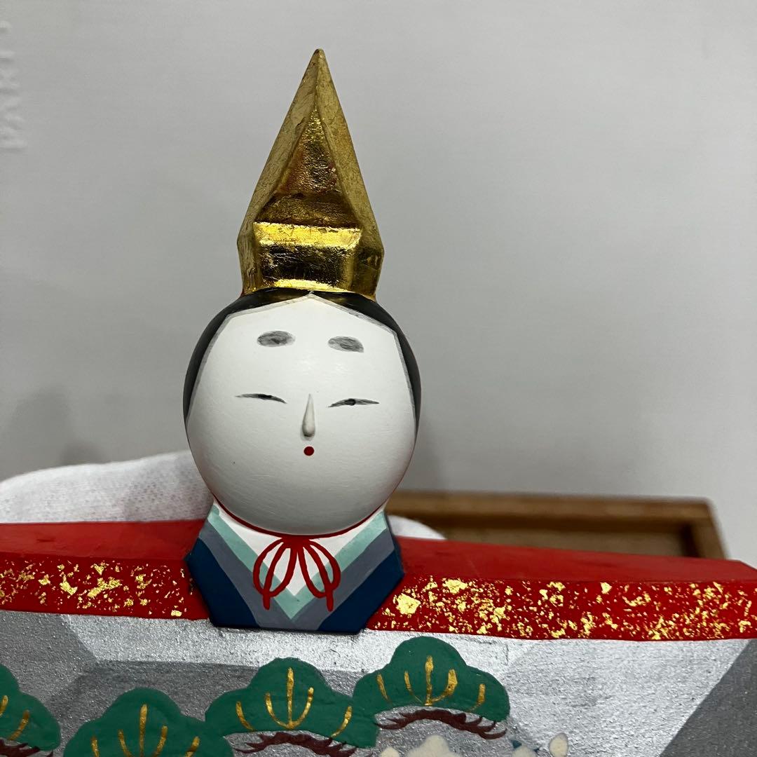 最終値下げ　奈良一刀彫　雛人形　雛飾り