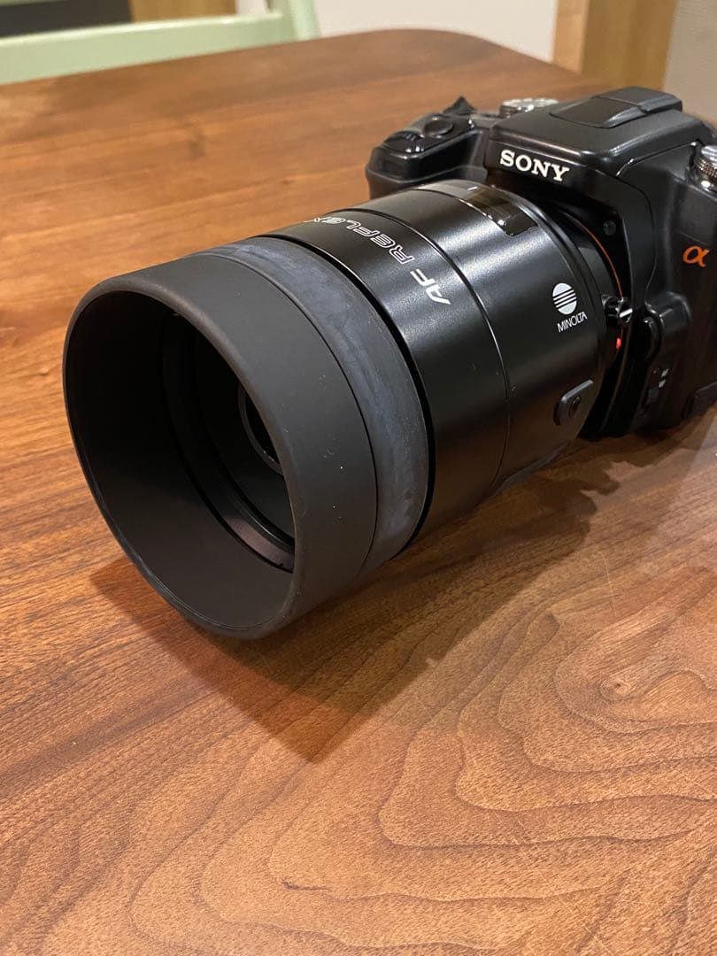 ミノルタ　MINOLTA AF reflex 500 単焦点レンズ　動作品