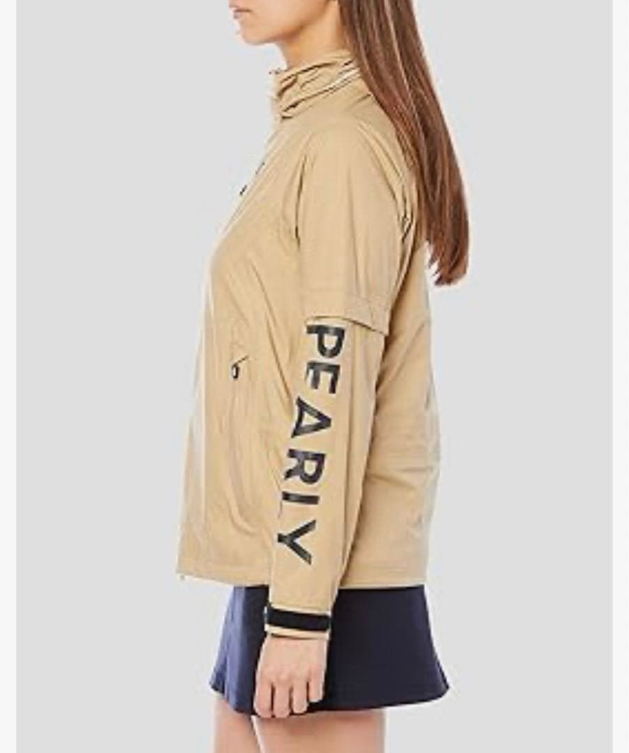 PEARLY GATES パーリーゲイツ　レインウエア　ブルゾン　ベージュ0