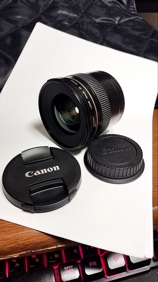 【美品】 Canon キャノン EF 20mm F2.8 USM フルサイズ対応
