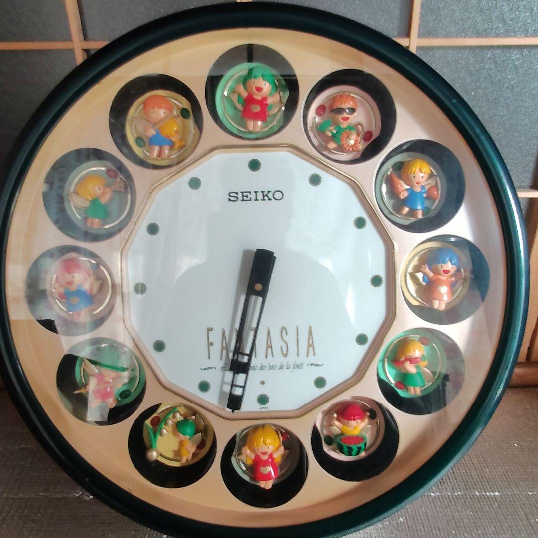 希少　SEIKO セイコー ファンタジア からくり時計 RE540M 動作確