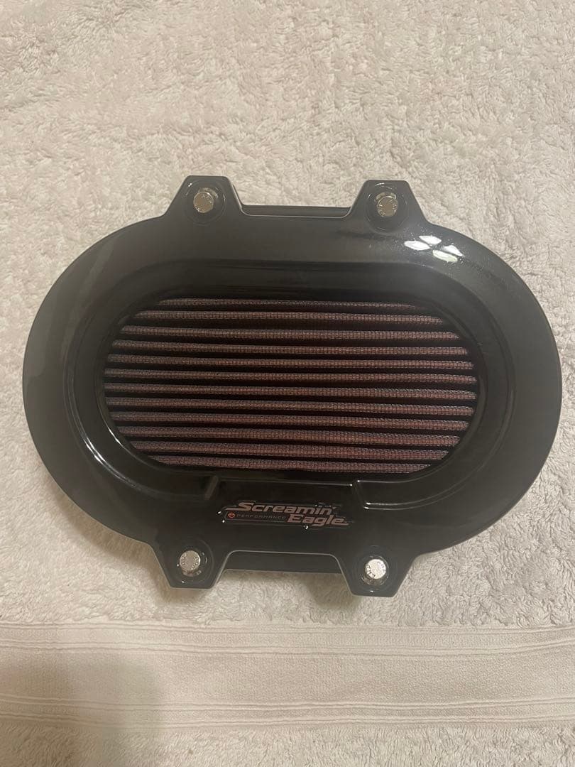 スクリーミンイーグル Screamin' Eagle エアクリーナー ブラック