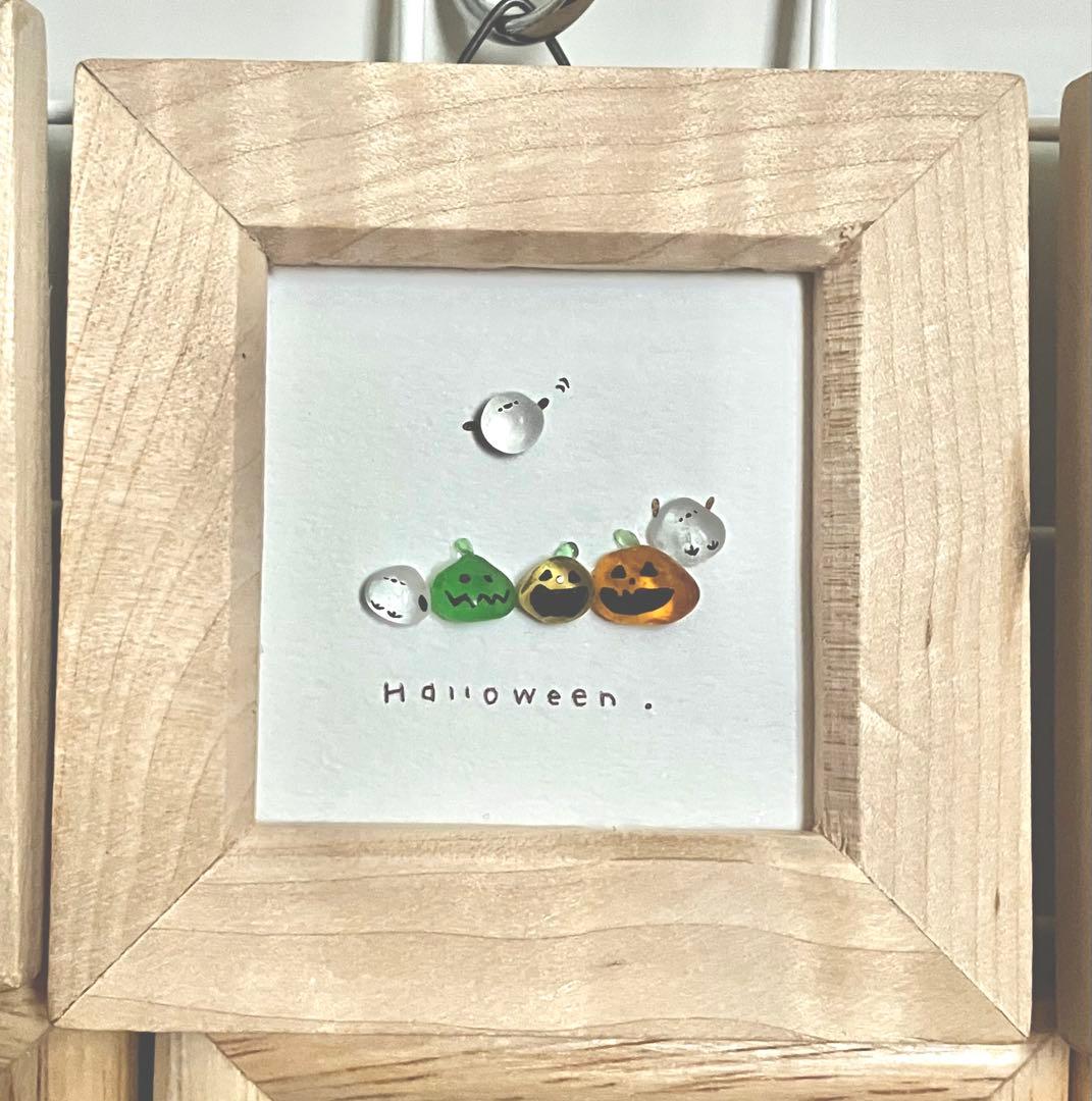 ハンドメイド作品セット⭐︎シマエナガ　シーグラスアート