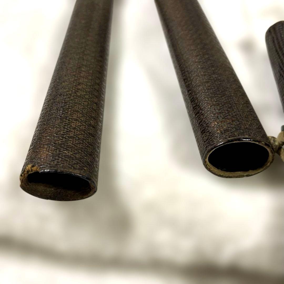 C-18 煙管　煙管入れ　叺　煙草道具　古道具　骨董品　時代物　美術品　工芸品