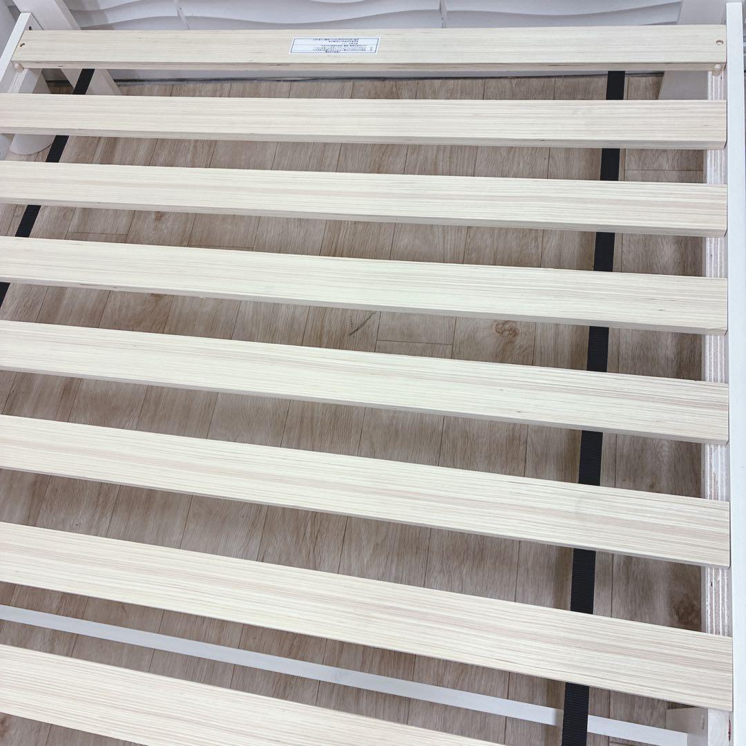 ◇大阪府 神戸市 配達料無料！◇ニトリ◇すのこベッド◇コンセント付き◇セミダブル