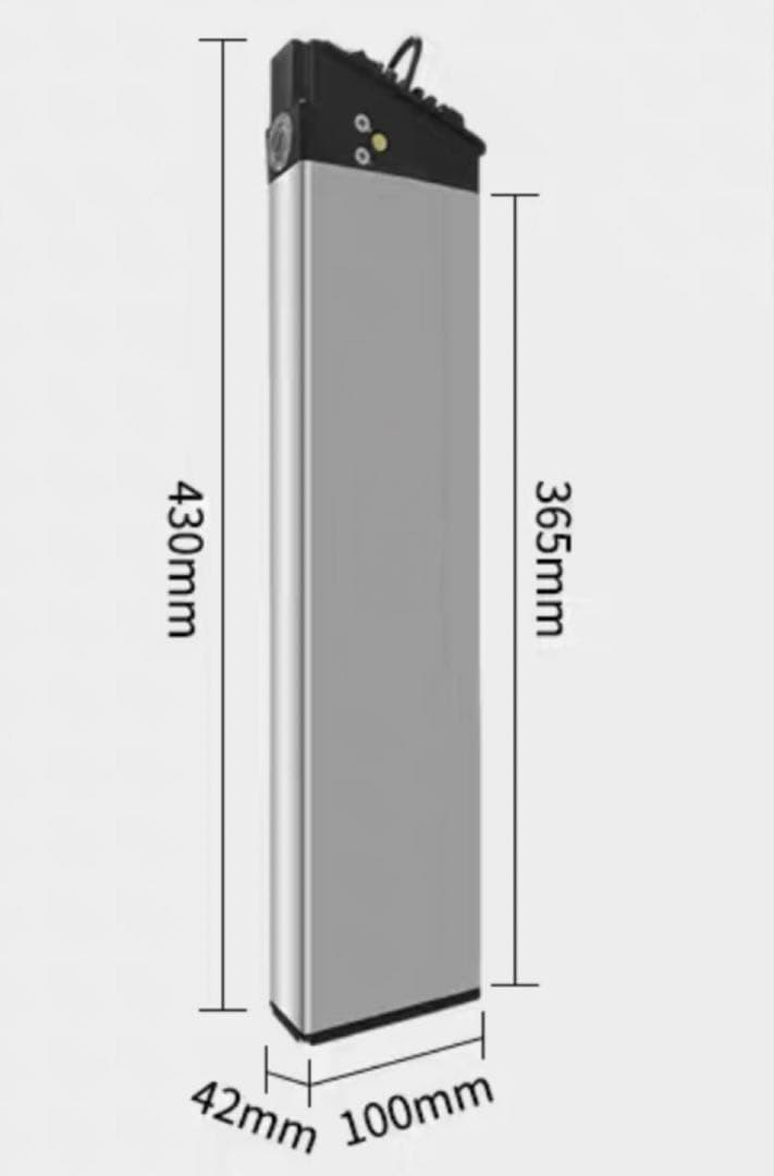 新品未使用48V/15Ah Cyrusher XF590/770電動モペット用