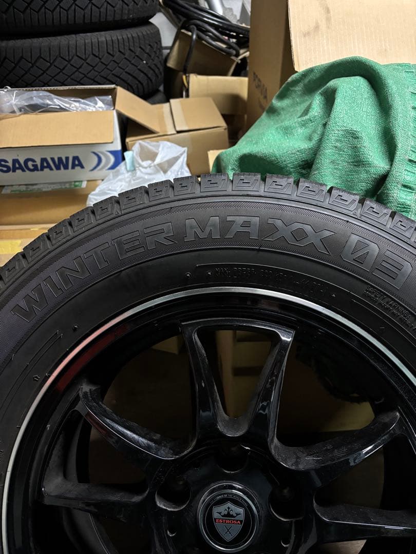 その③　30アルファード　九分山スタッドレス付き16インチアルミ