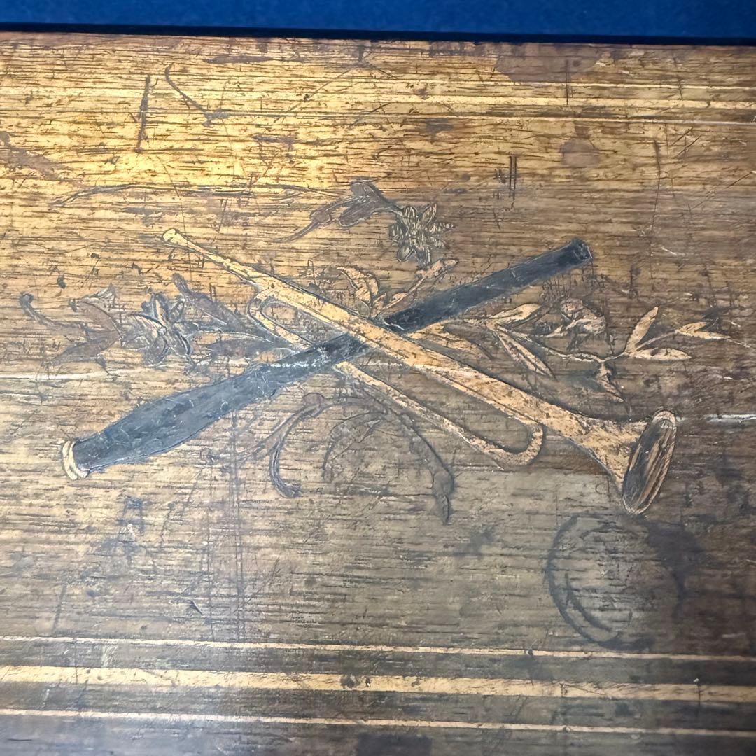 シリンダー オルゴール アンティーク 時代 古玩 当時物 旧家 蔵出 骨董品