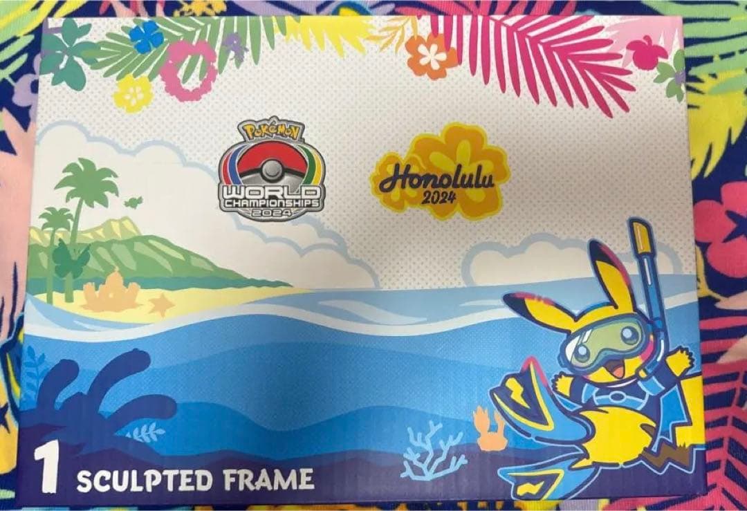 ラスト1点　ポケモン　WCS2024 ホノルル　フォトフレーム