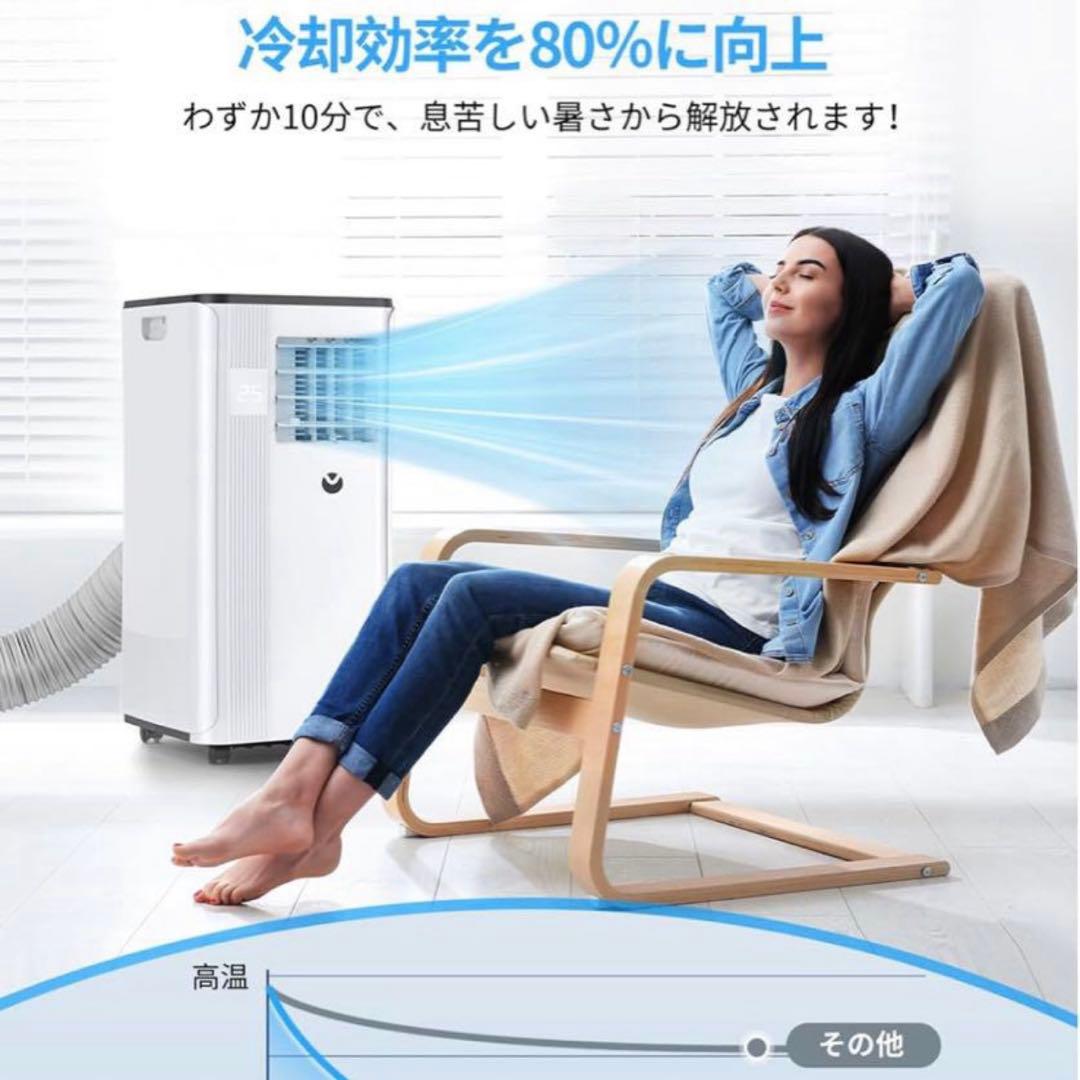 IOYOI 移動式エアコン 2024年 JHS-A016-2.7KR/K