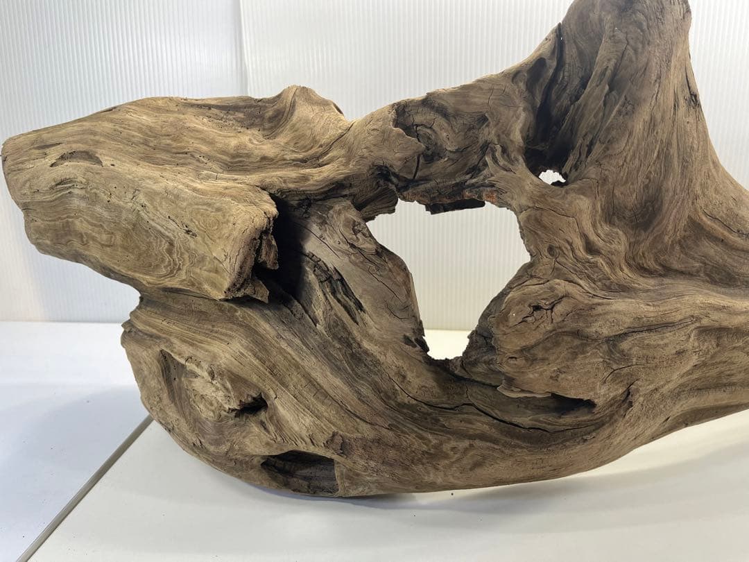 V45特大流木 アク抜き済み流木 爬虫類シェルター 登り木 インテリア 生け花