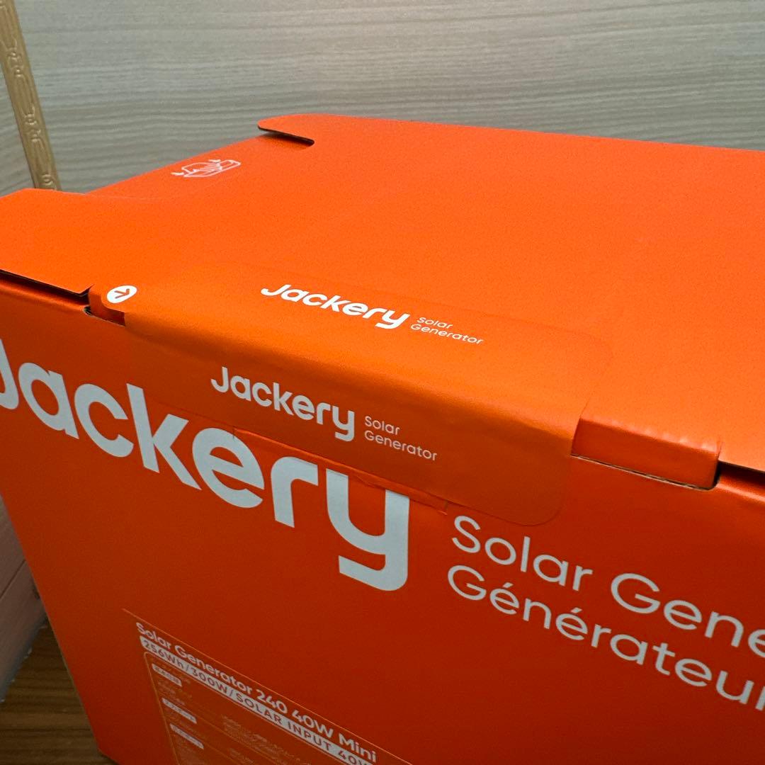 発電機・ポータブル電源 Solar Generator 240 40W mini JSG-2404A