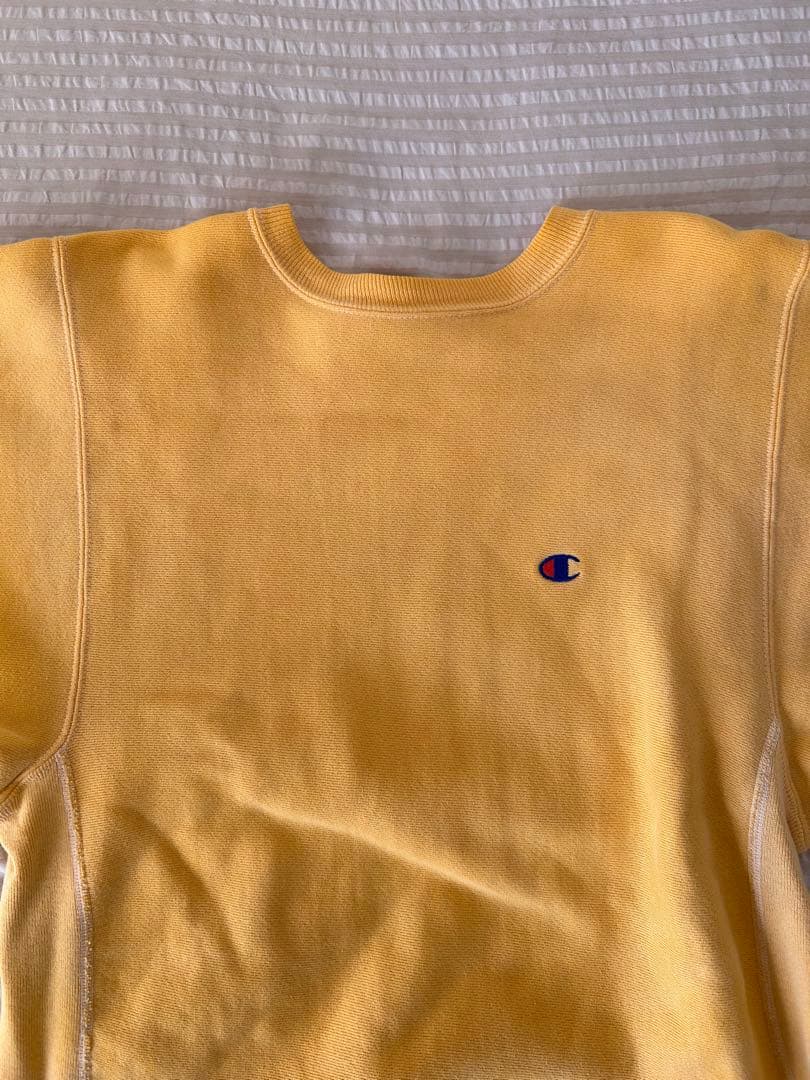 トップス Champion Reverse Weave Medium Yellow