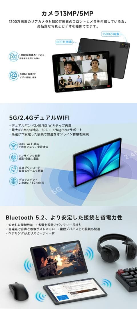 PHILIPS フィリップス Android 15 タブレット 11インチ