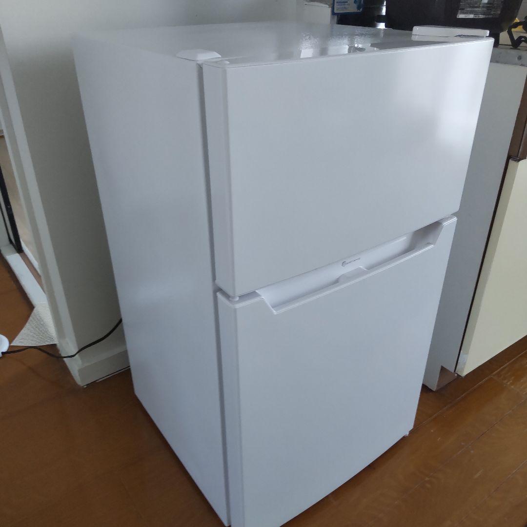 2023年製 コンパクトホワイト冷蔵庫 上開き・下開き 美品