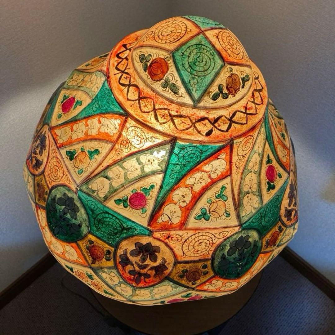 アンティーク　キャメルランプ　インテリア　スタンドライト　昭和レトロ