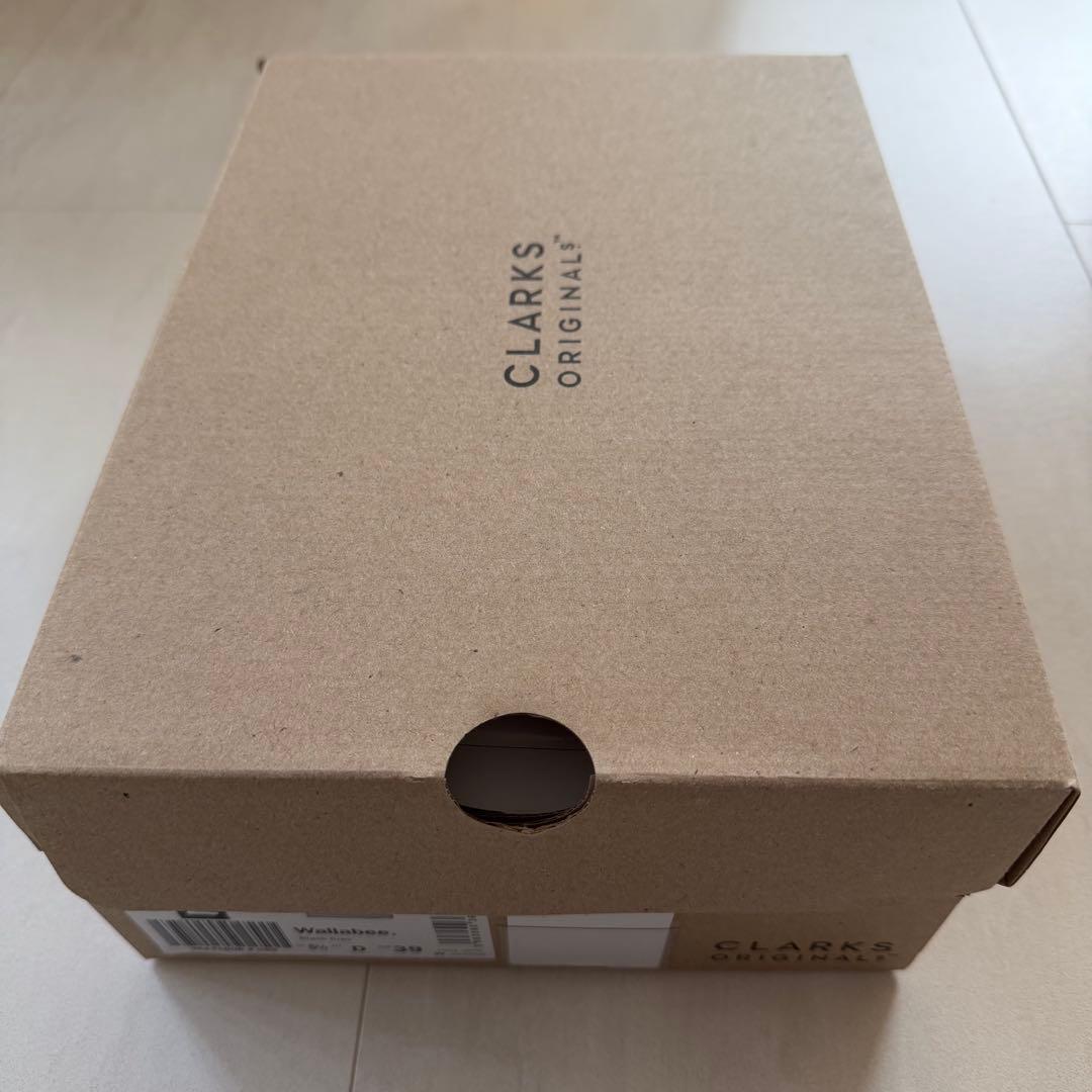 a＜Clarks＞ roku WALLABEE BLACK CROC