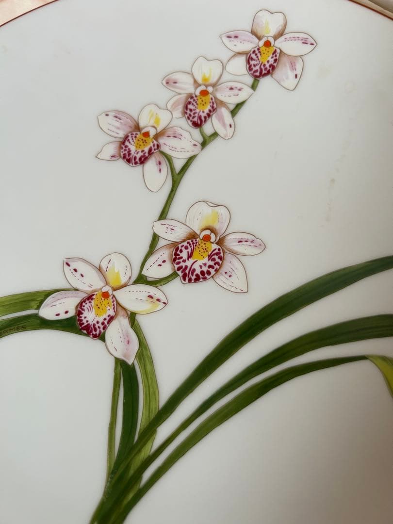 エルメス・オルキデプレート欄②・未使用品