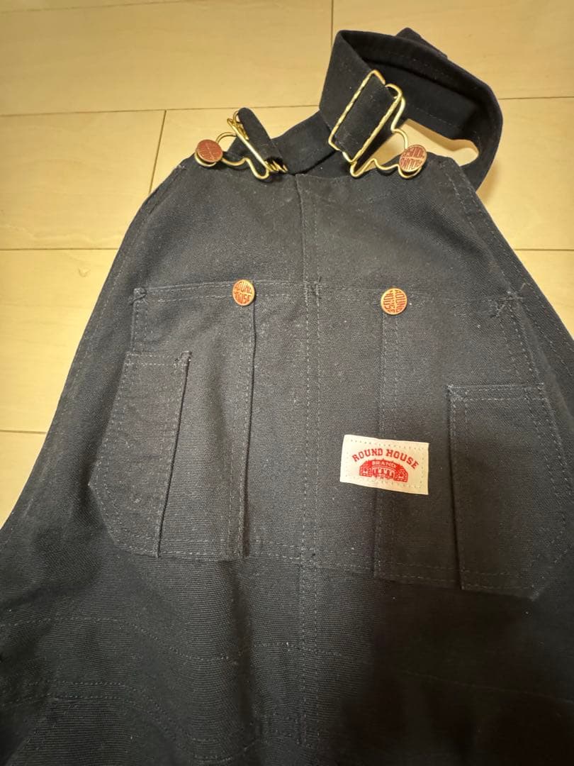 パンツ ROUND HOUSE 34x32 #383 DOUBLE KNEE BIB