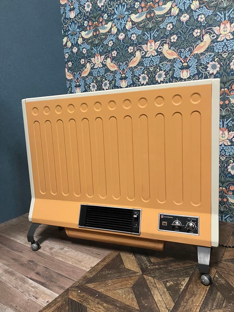 ナショナル パネル ファンヒーター 昭和レトロ 当時物 インテリア