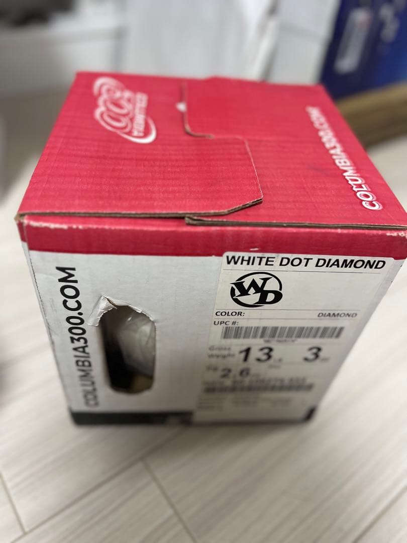 【新品・未使用】 13p 3oz ホワイト ドット ボウリングボール