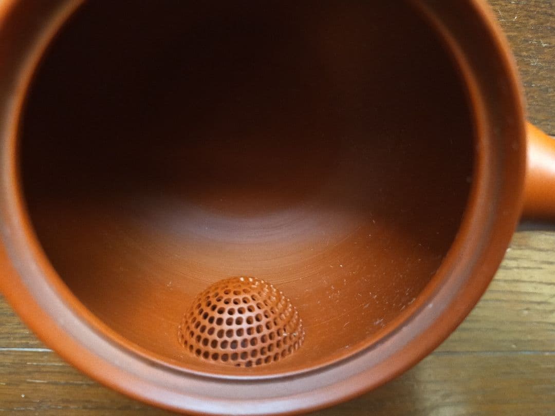 常滑焼　吉川秀樹　朱泥　茶器セット