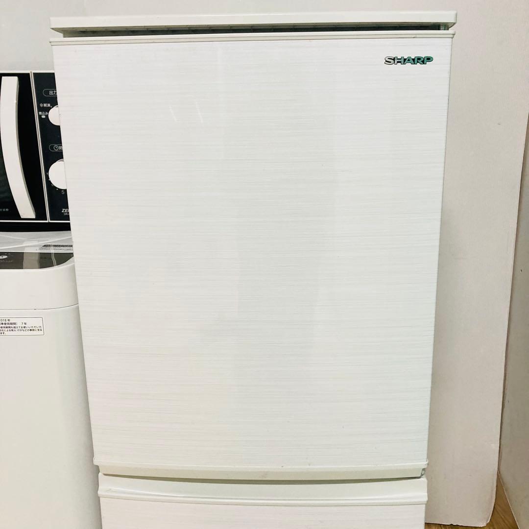 美品使用感の少ないシャープ一人暮らし家電セット❗️大阪、大阪近郊配送設置無料