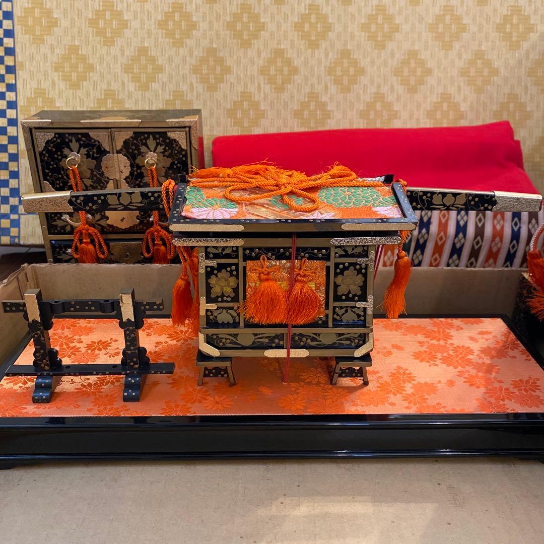 雛人形 お道具 段飾り 昭和45年 昭和 昭和レトロ ひな祭り 桃の節句