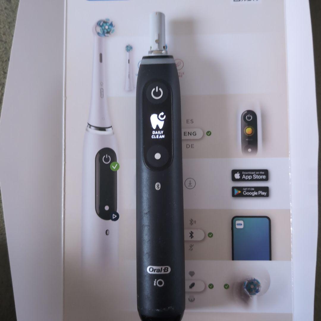 Oral−B IOM72J22BDBK-W BLACK　専用替ブラシつき