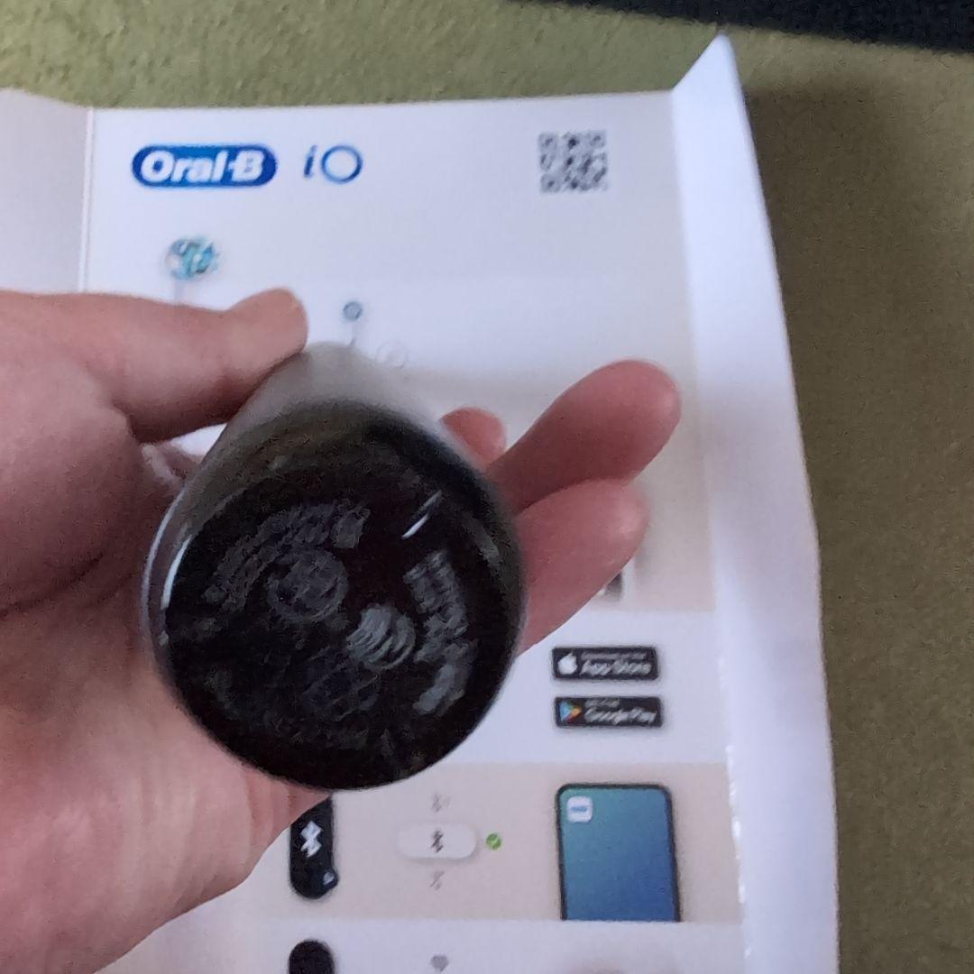 Oral−B IOM72J22BDBK-W BLACK　専用替ブラシつき