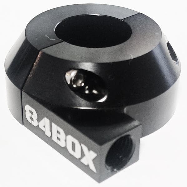 84BOX ハチヨン ボックス 黒 アルミ アルマイト スロットル ホルダー